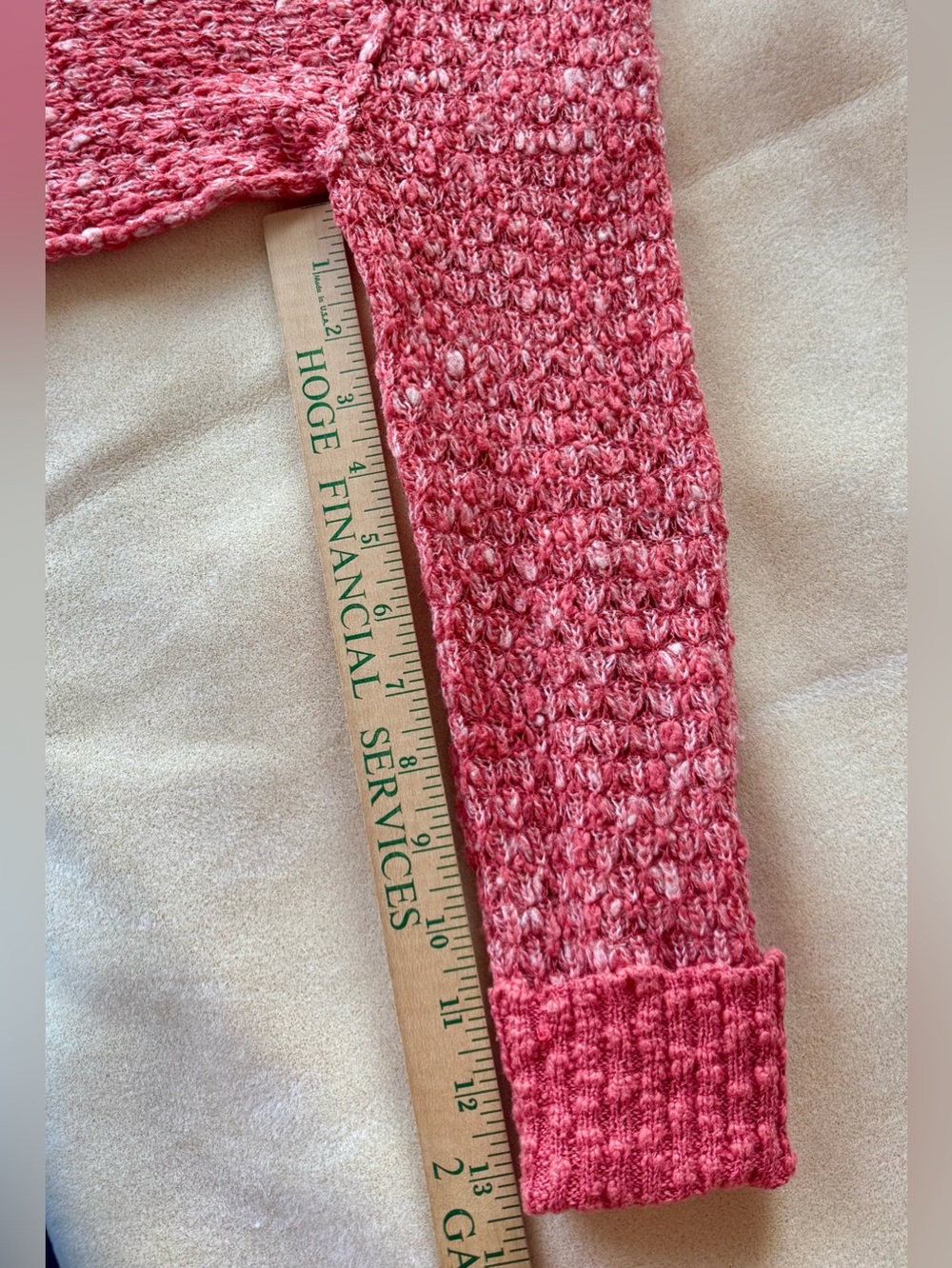 Free People Nantucket Red Side Slit Wool Blend Jeepster Pullover Sweater Size XS - Picture 16 of 16
